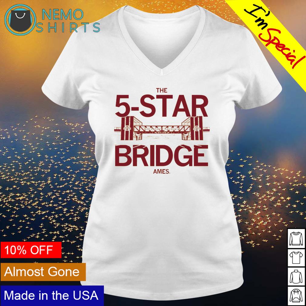 Iowa State University the 5-star bridge - Adult & Kids T-Shirts, Sweatshirts & Hoodies apparel design preview 5