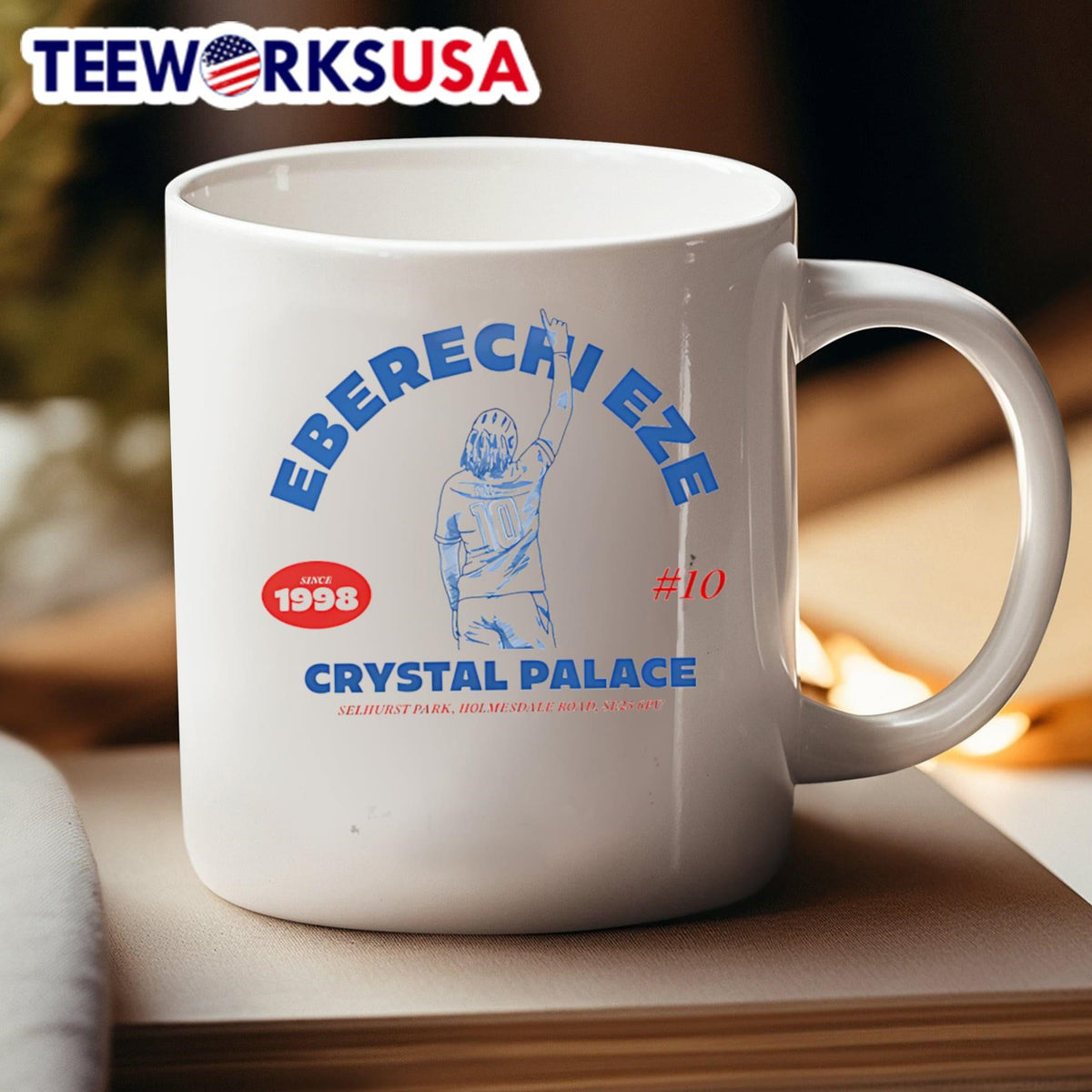 Eberechi Eze Crystal Palace graphic - Adult & Kids T-Shirts, Sweatshirts & Hoodies apparel design preview 4