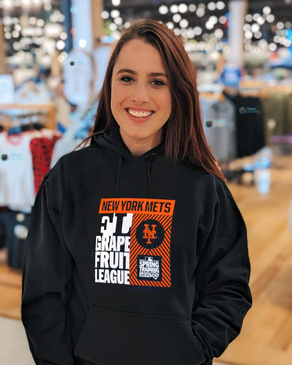 New York Mets Grapefruit League 2026 Spring Training - Adult & Kids T-Shirts, Sweatshirts & Hoodies apparel design preview 3