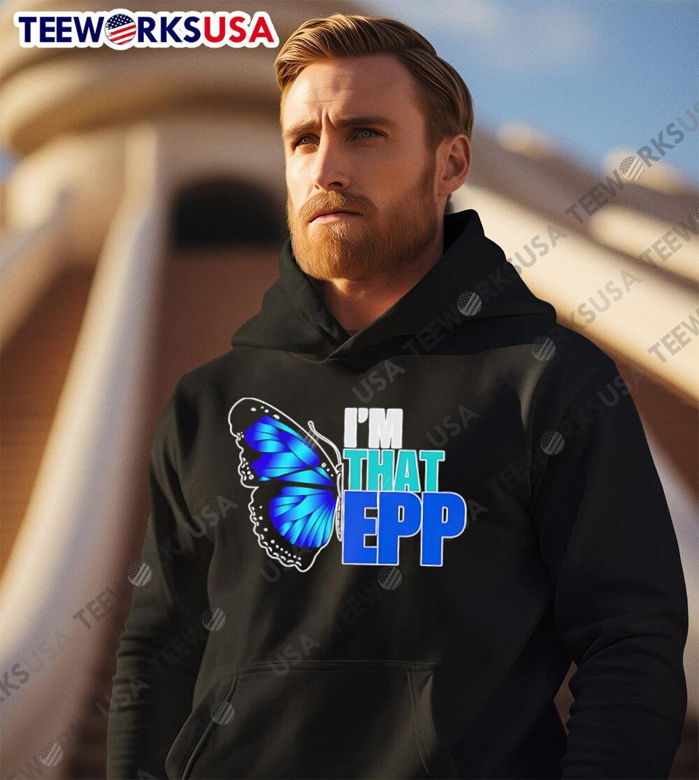 Butterfly I'm that epp - Adult & Kids T-Shirts, Sweatshirts & Hoodies apparel design preview 2