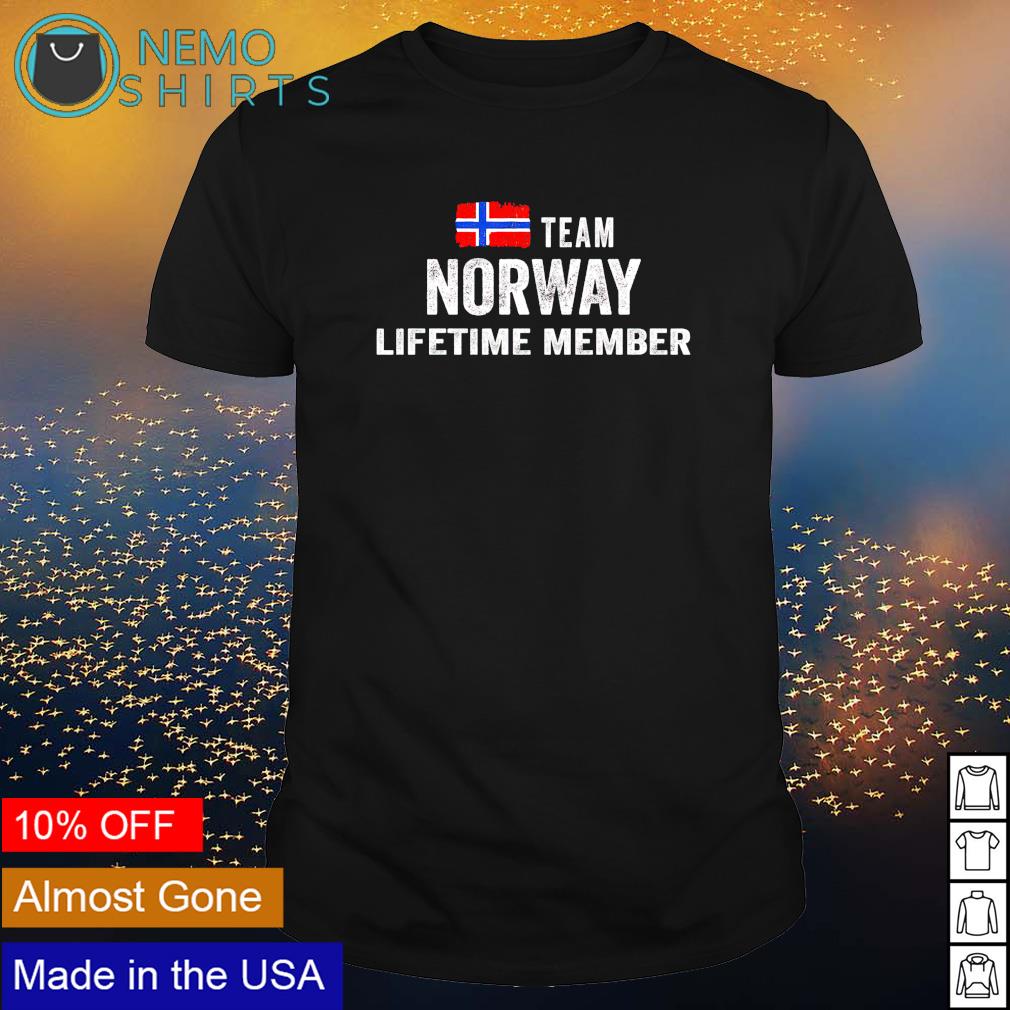 Team Norway lifetime member - Adult & Kids T-Shirts, Sweatshirts & Hoodies apparel design preview 1