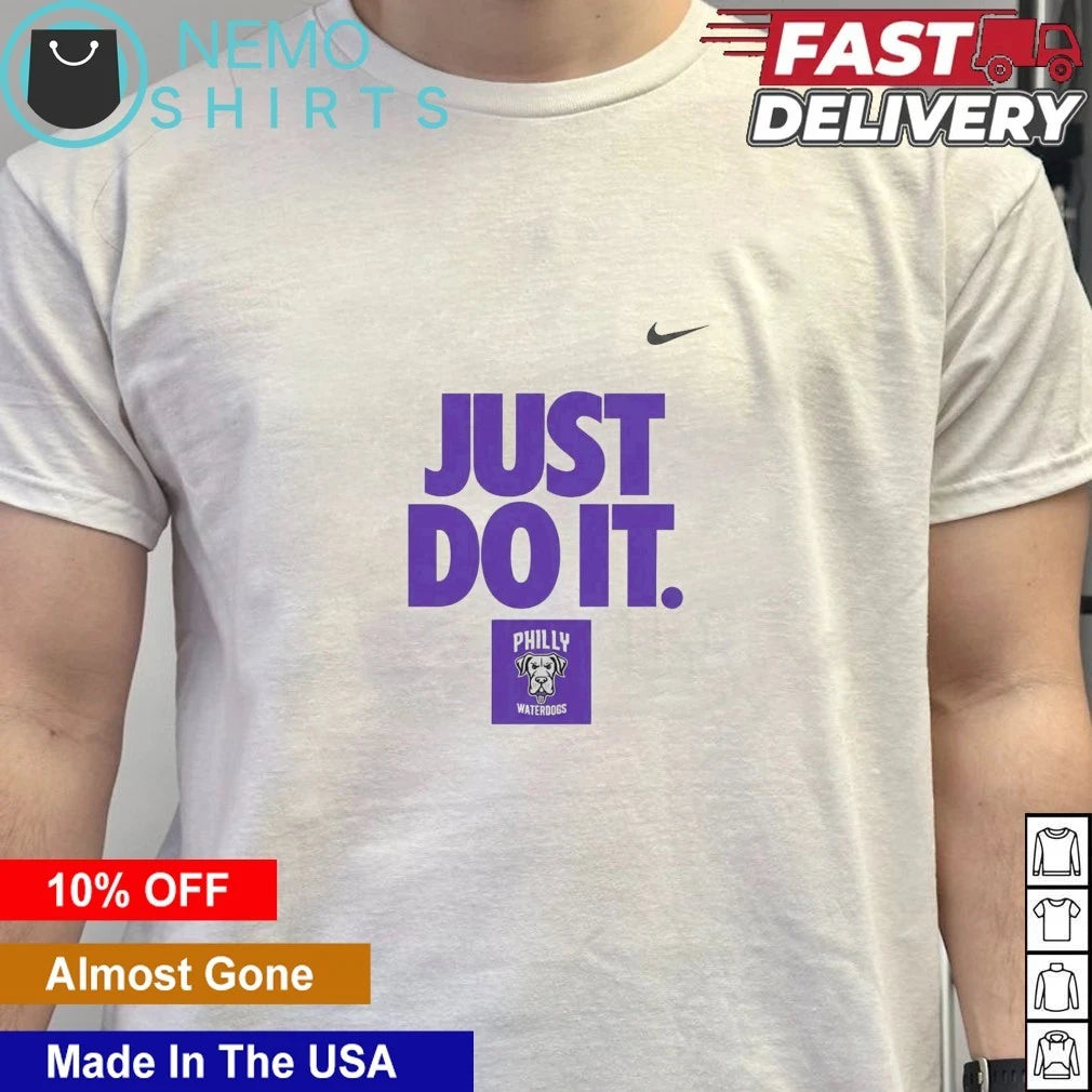 Philadelphia Waterdogs Just Do It - Adult & Kids T-Shirts, Sweatshirts & Hoodies apparel design preview 4