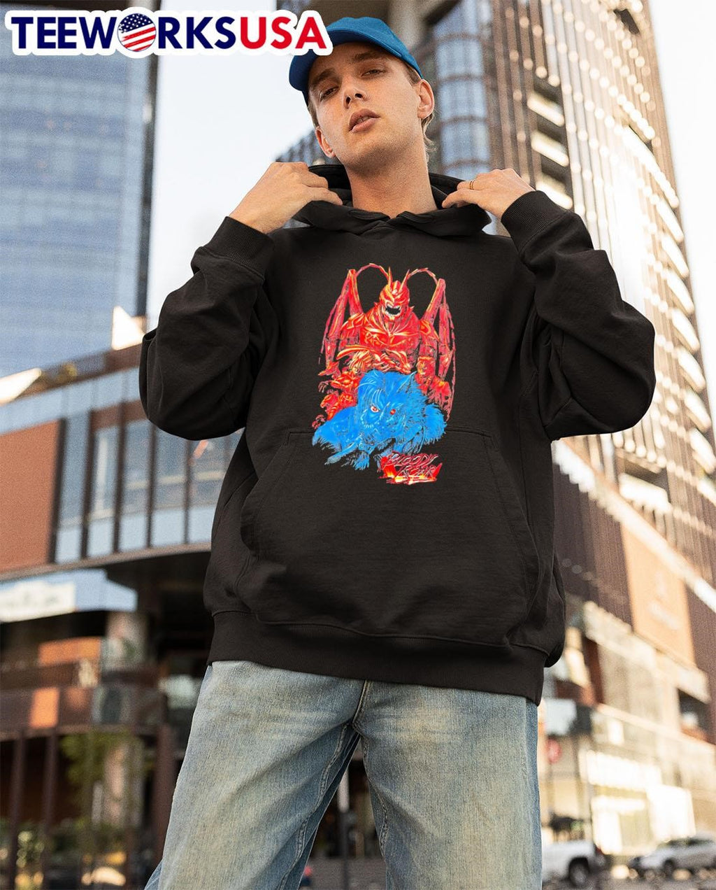 Bloody Roar graphic - Adult & Kids T-Shirts, Sweatshirts & Hoodies apparel design preview 3
