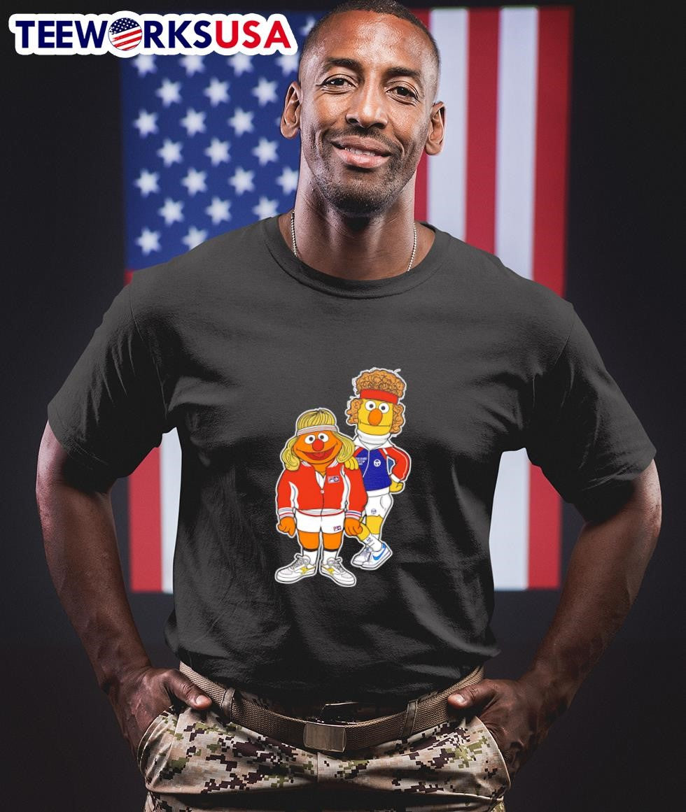 Borg and McEnroe - Adult & Kids T-Shirts, Sweatshirts & Hoodies apparel design preview 1