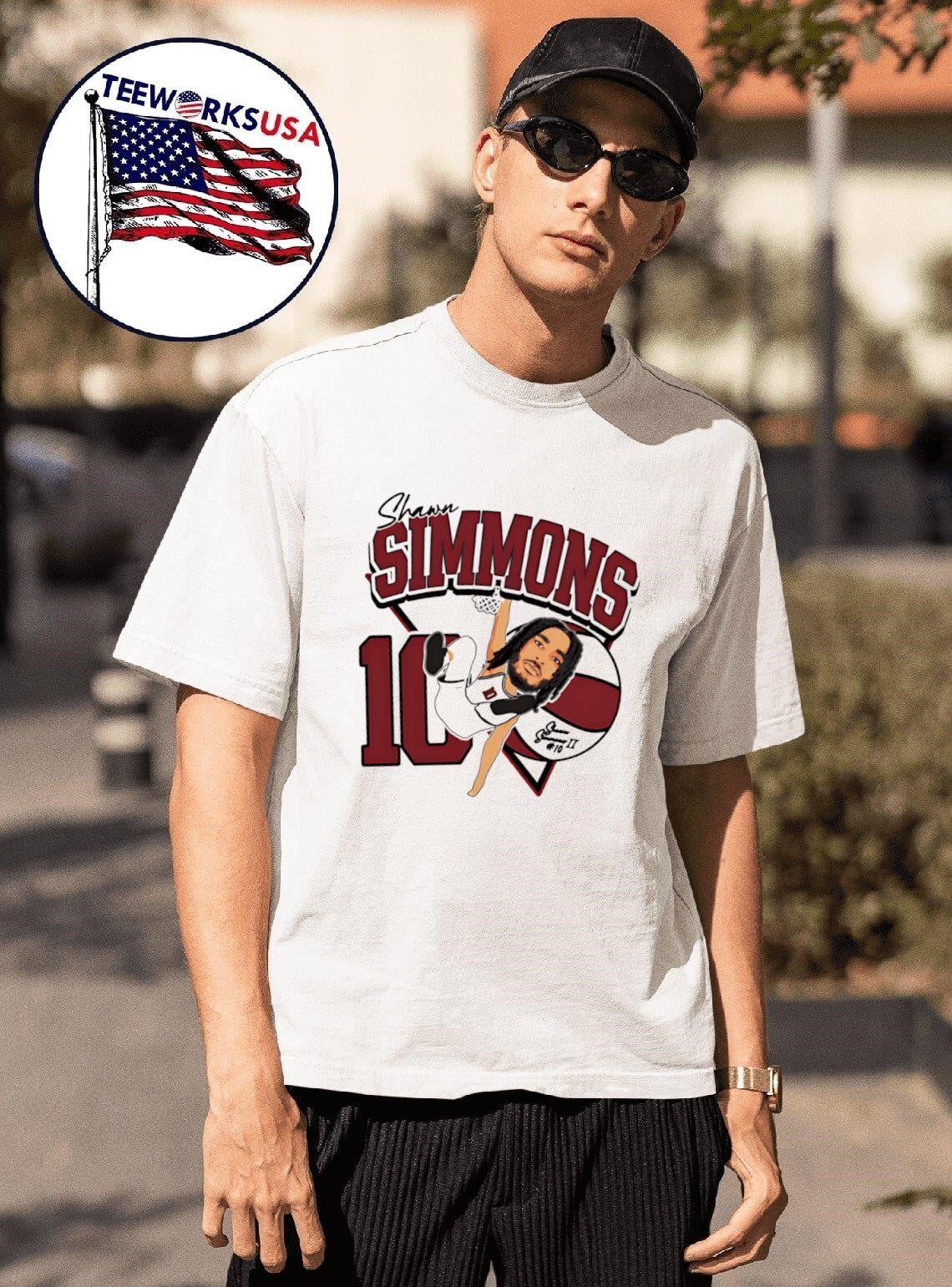 Shawn Simmons II 2024 basketball - Adult & Kids T-Shirts, Sweatshirts & Hoodies apparel design preview 1