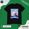 Los Angeles Dodgers Clayton Kershaw he's back - Adult & Kids T-Shirts, Sweatshirts & Hoodies apparel design preview 1