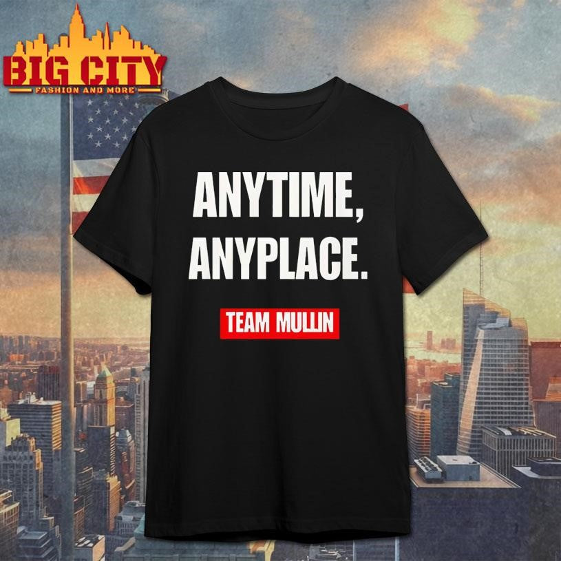 Markwayne Mullin Anytime Anyplace Team - Adult & Kids T-Shirts, Sweatshirts & Hoodies apparel design preview 1