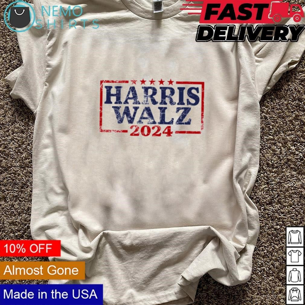 Lisa Guerrero wearing Harris Walz 2024 - Adult & Kids T-Shirts, Sweatshirts & Hoodies apparel design preview 3