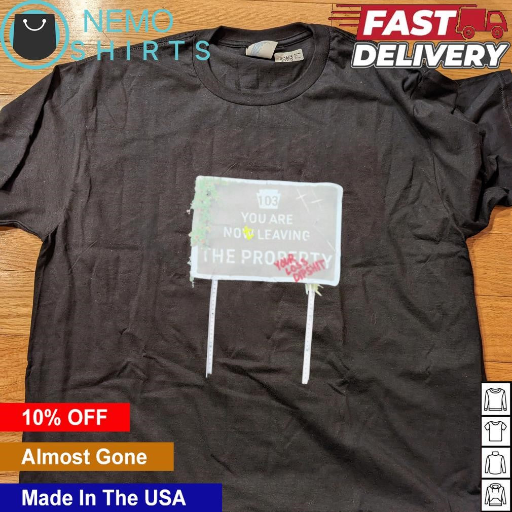 Waterparks 103 you not leaving the property - Adult & Kids T-Shirts, Sweatshirts & Hoodies apparel design preview 4