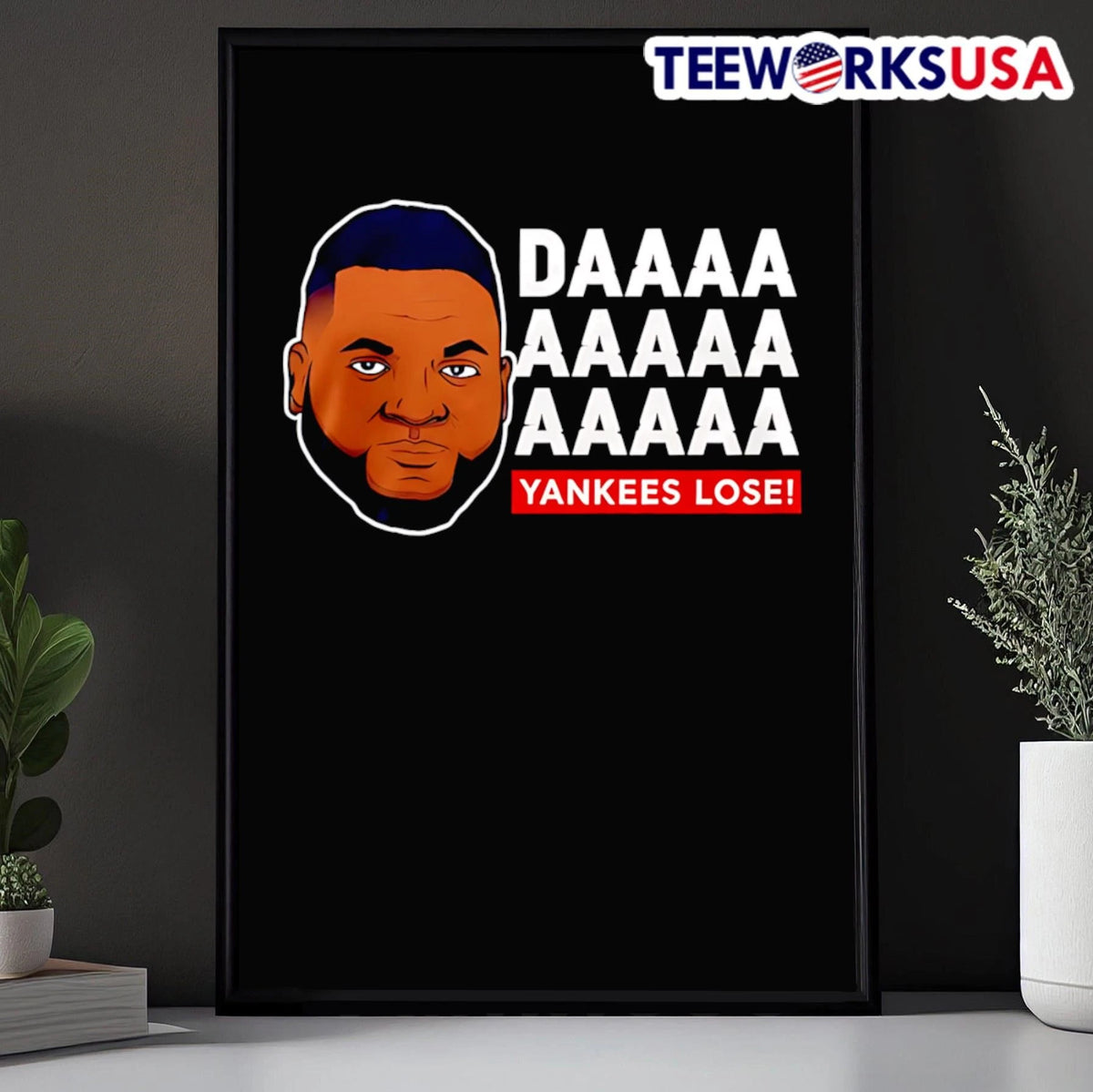 David Ortiz Da Yankees Lose - Adult & Kids T-Shirts, Sweatshirts & Hoodies apparel design preview 5