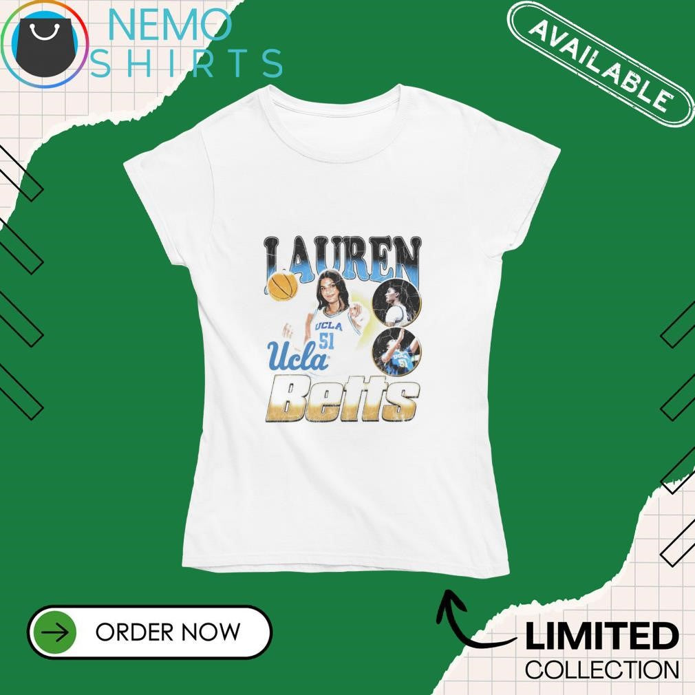 Lauren Betts UCLA Bruins retro graphic - Adult & Kids T-Shirts, Sweatshirts & Hoodies apparel design preview 4