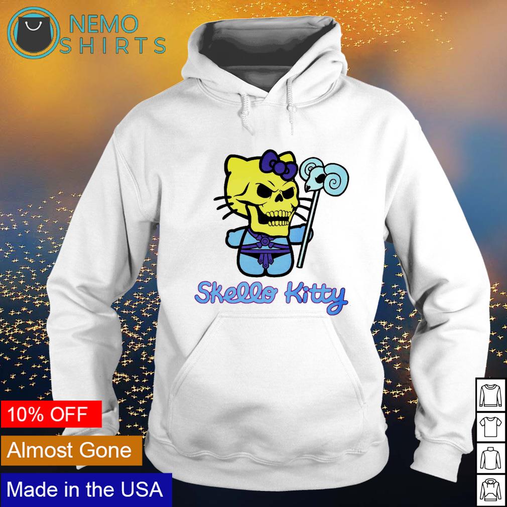 Skeleton skello kitty - Adult & Kids T-Shirts, Sweatshirts & Hoodies apparel design preview 2