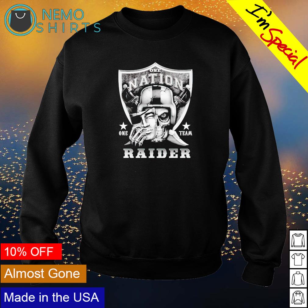 One nation team Raiders - Adult & Kids T-Shirts, Sweatshirts & Hoodies apparel design preview 4
