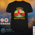 Mermaid namaste mother fucker vintage - Adult & Kids T-Shirts, Sweatshirts & Hoodies apparel design preview 1