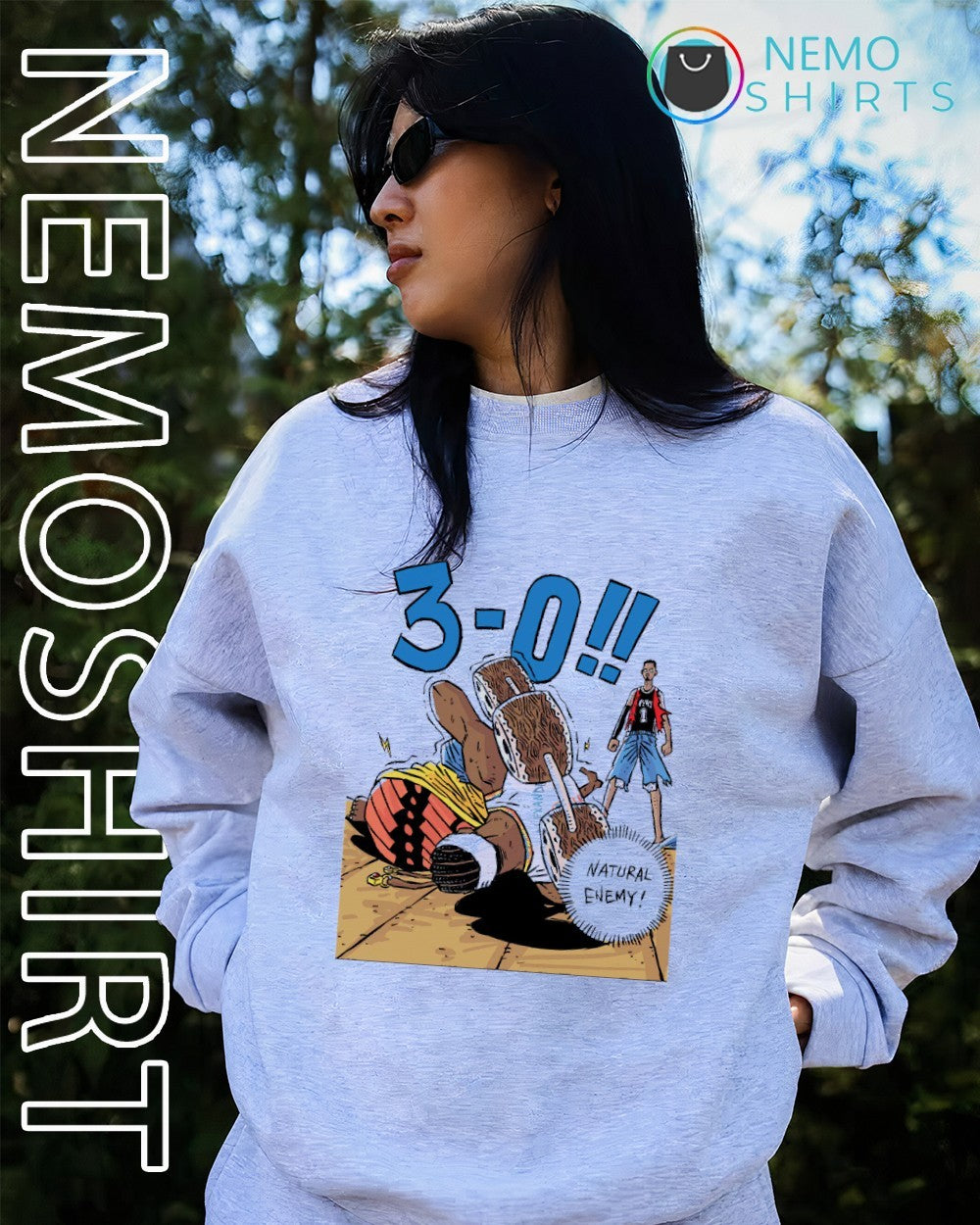San Antonio Spurs defeated OKC Thunder 3 0 Wemby - Adult & Kids T-Shirts, Sweatshirts & Hoodies apparel design preview 2