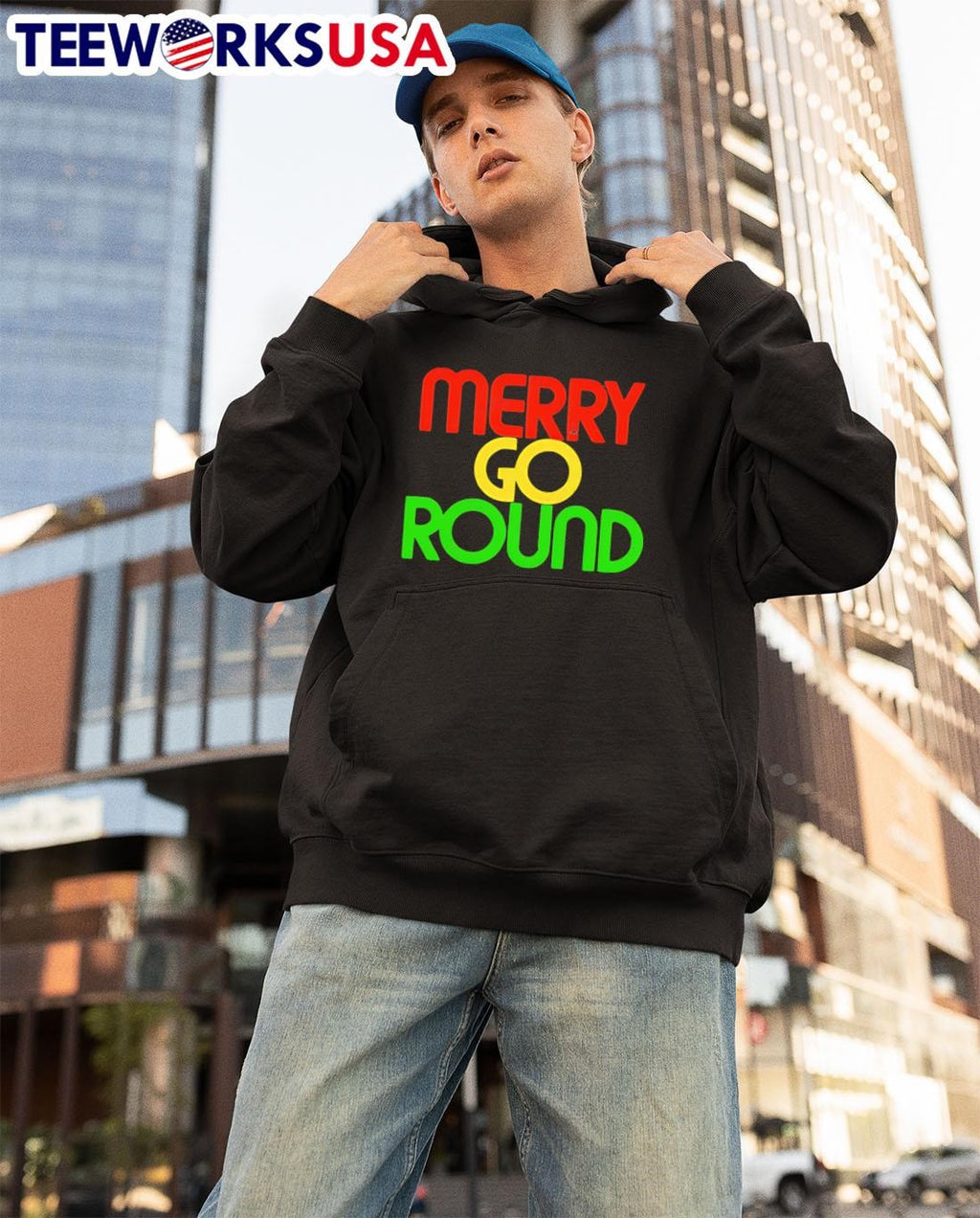Merry go round - Adult & Kids T-Shirts, Sweatshirts & Hoodies apparel design preview 3