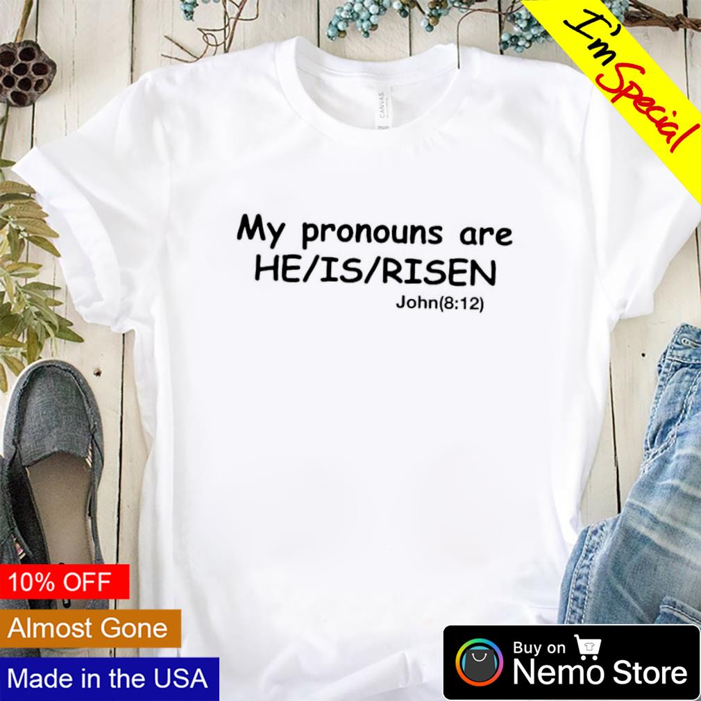 My pronouns are he is risen - Adult & Kids T-Shirts, Sweatshirts & Hoodies product image 1