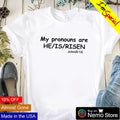 My pronouns are he is risen - Adult & Kids T-Shirts, Sweatshirts & Hoodies product image 1