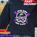 Hittin ropes ridin slopes Colorado Rockies - Adult & Kids T-Shirts, Sweatshirts & Hoodies apparel design preview 1