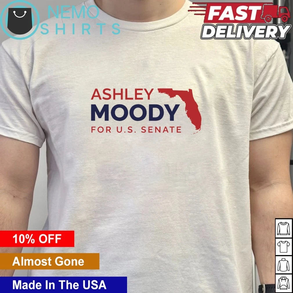 Ashley Moody For US Senate Political Campaign 2026 - Adult & Kids T-Shirts, Sweatshirts & Hoodies apparel design preview 6