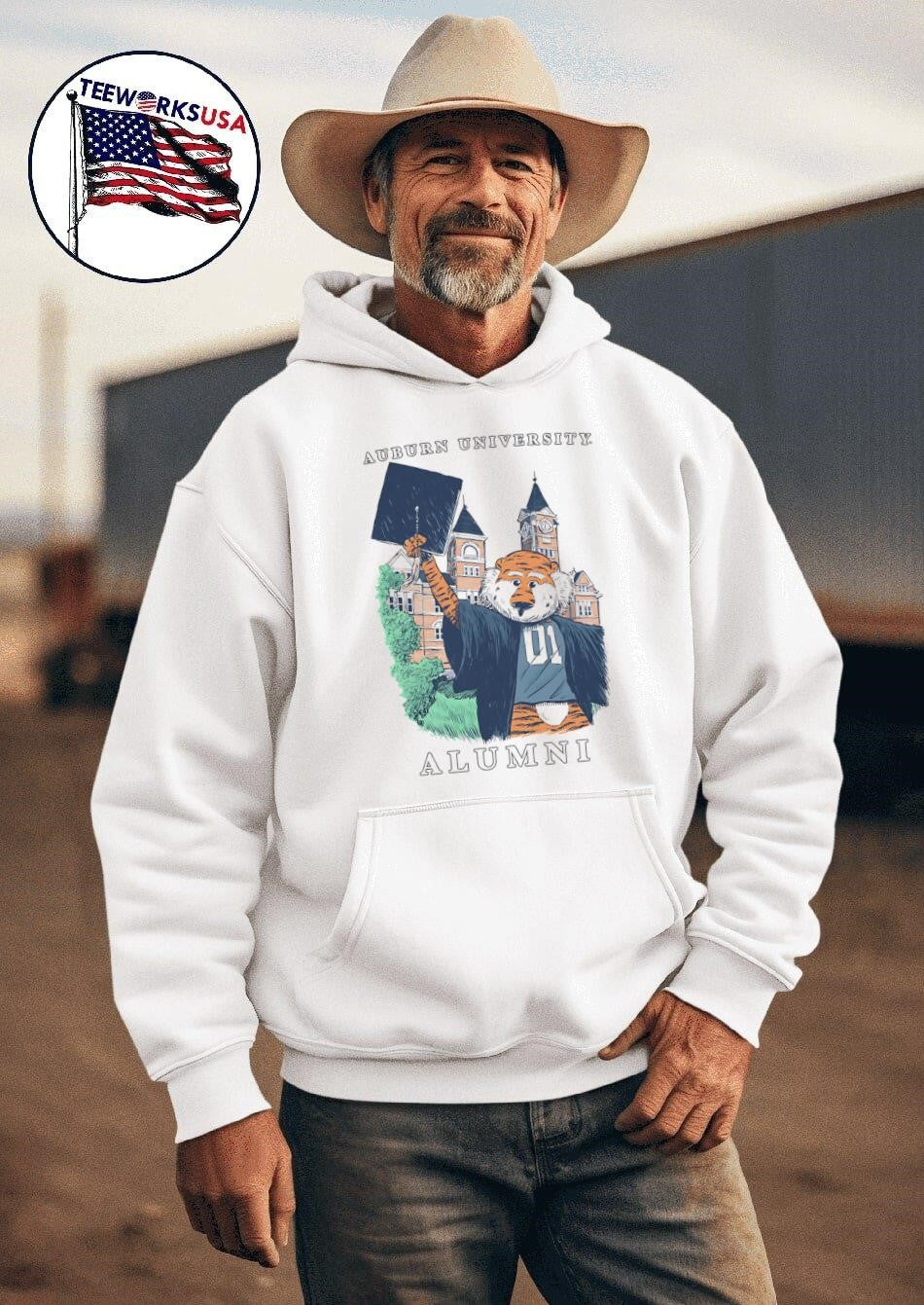 Auburn University Graduation Aubie - Adult & Kids T-Shirts, Sweatshirts & Hoodies apparel design preview 2