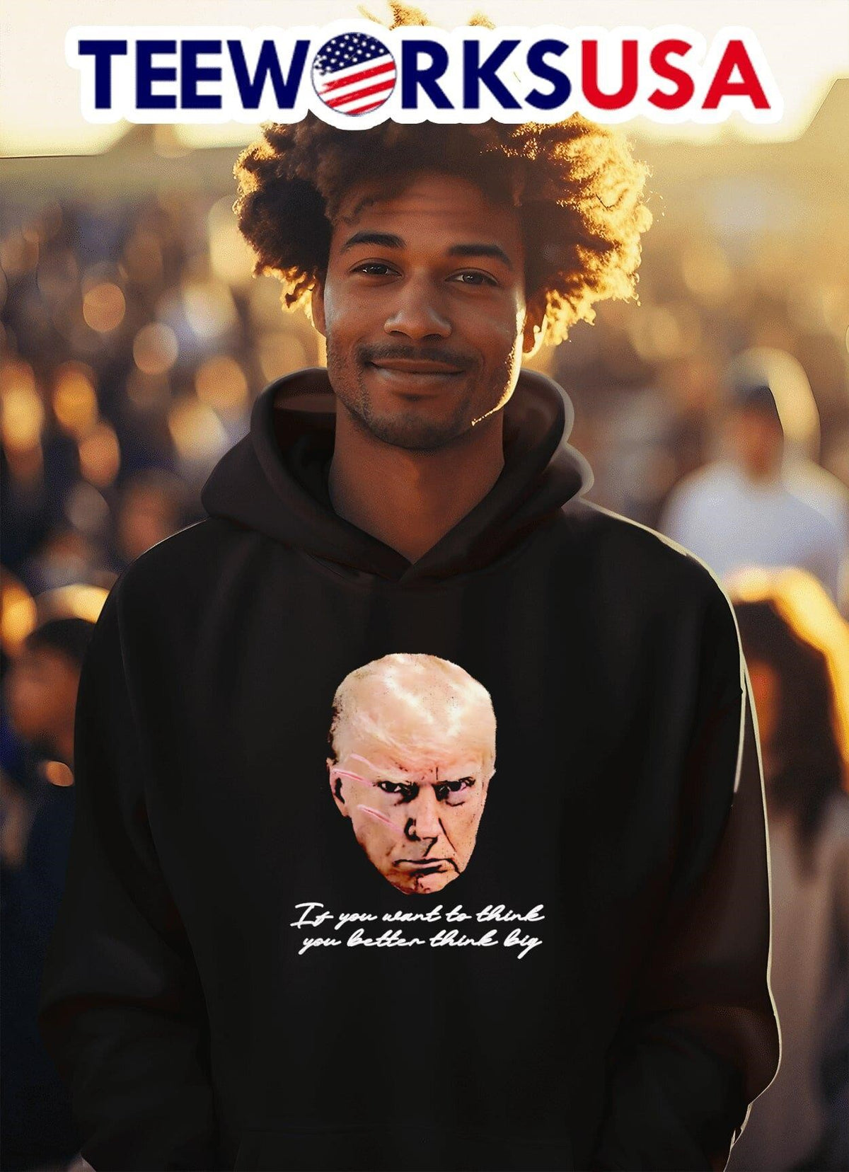 Trump It you want to think better big - Adult & Kids T-Shirts, Sweatshirts & Hoodies apparel design preview 2