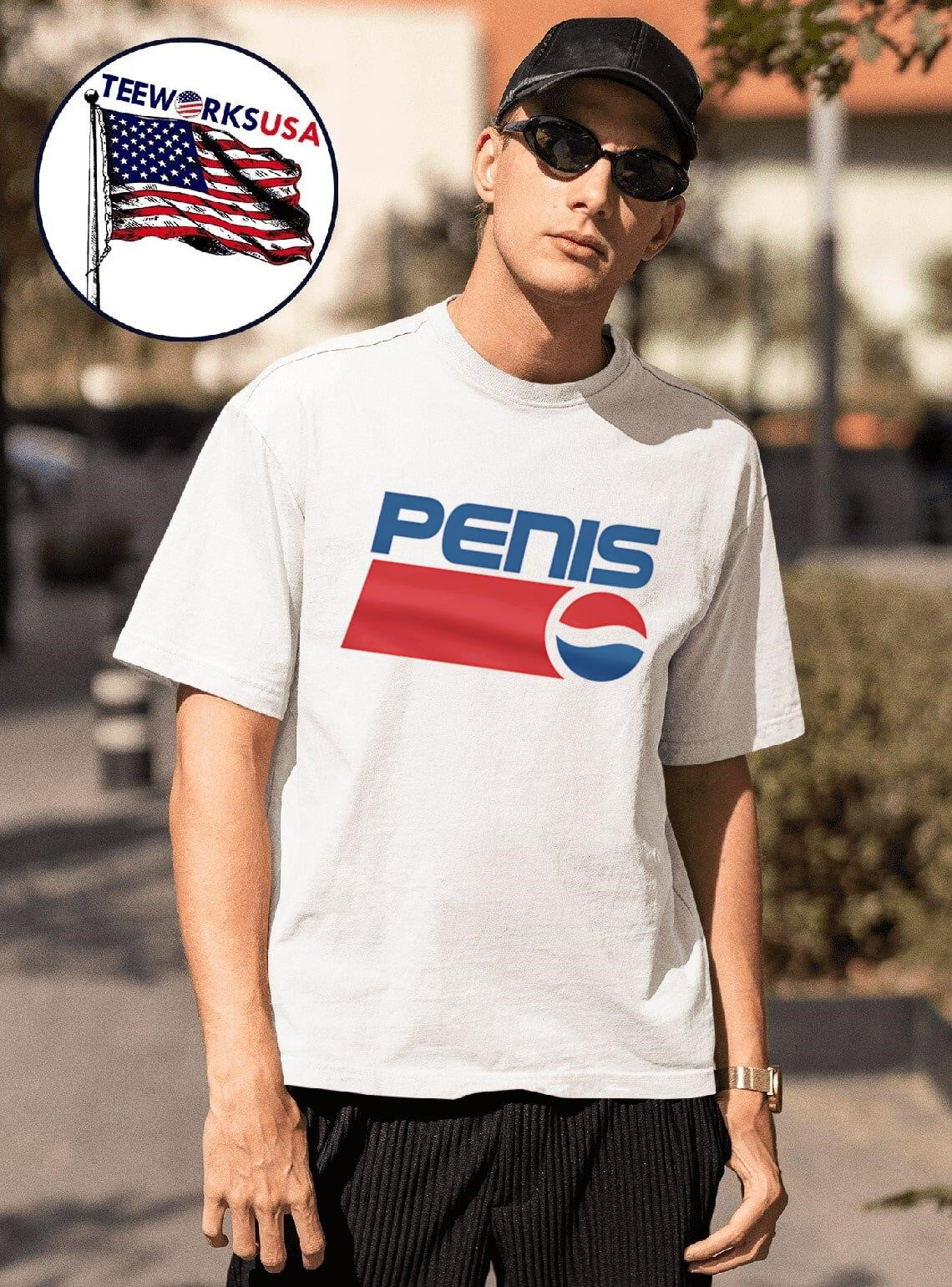 Penis Pepsi logo - Adult & Kids T-Shirts, Sweatshirts & Hoodies apparel design preview 1
