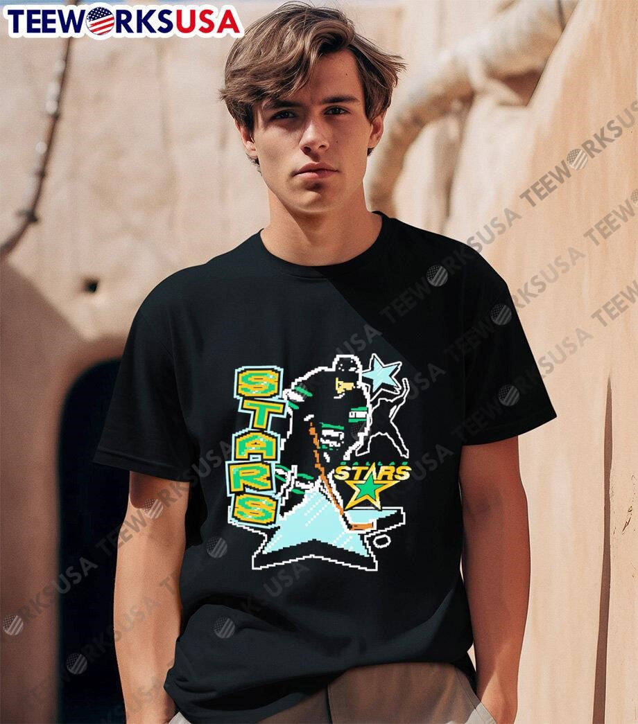 Dallas Stars Lighter video game - Adult & Kids T-Shirts, Sweatshirts & Hoodies apparel design preview 1