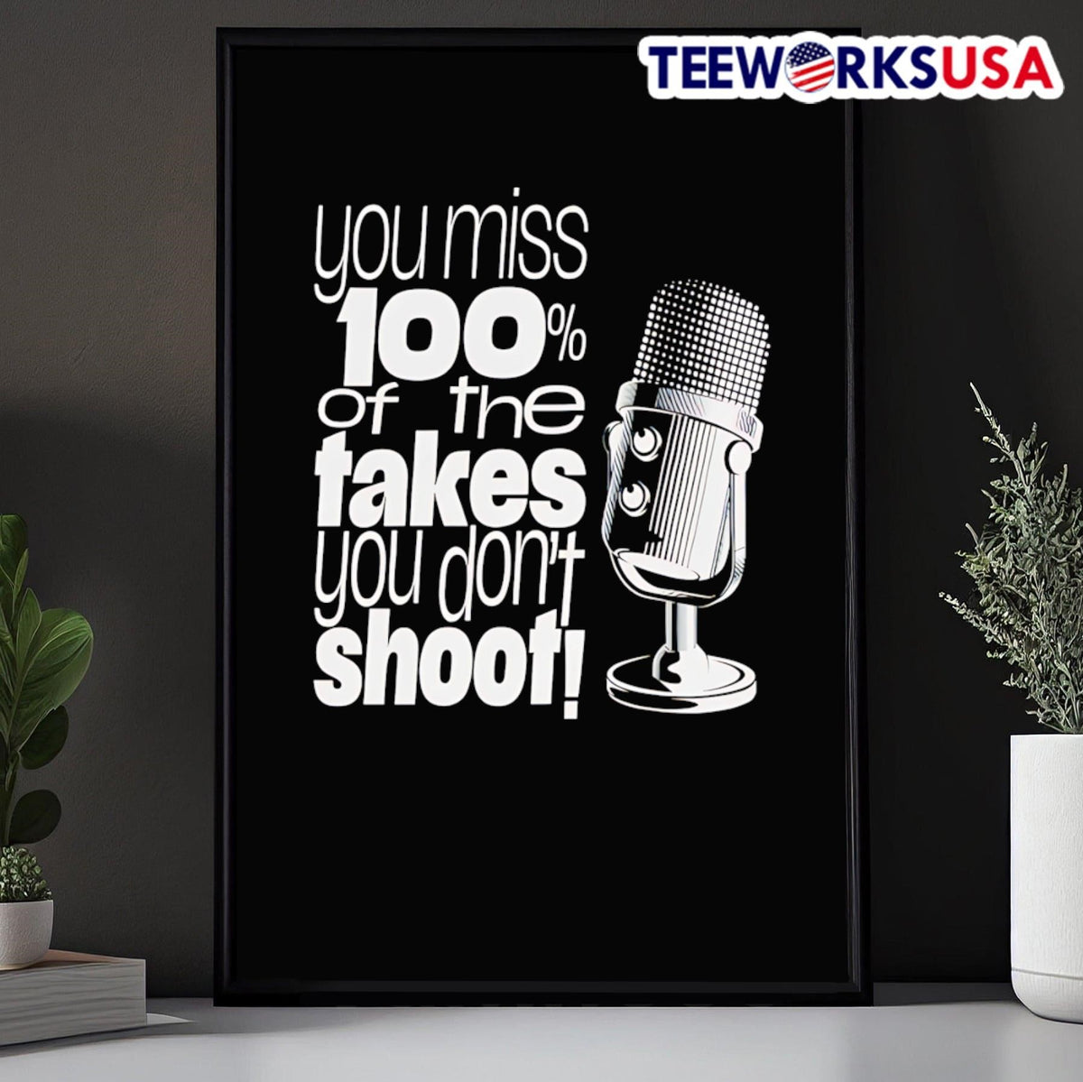 You miss 100 of the takes don't shoot - Adult & Kids T-Shirts, Sweatshirts & Hoodies apparel design preview 5