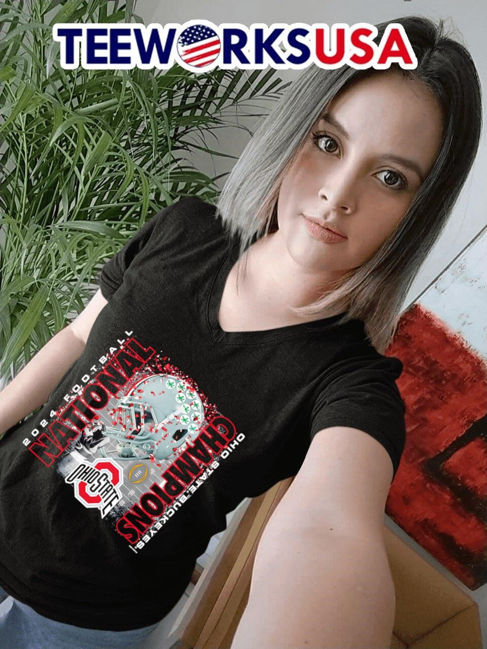 Ohio State Buckeyes College Football Playoff 2024 - Adult & Kids T-Shirts, Sweatshirts & Hoodies apparel design preview 7