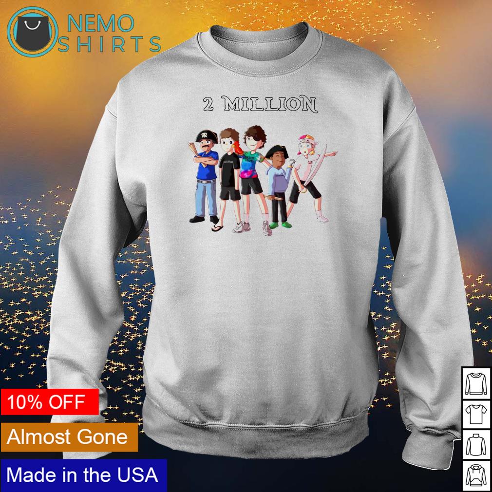 Baylen Levine 2 million subscribers - Adult & Kids T-Shirts, Sweatshirts & Hoodies apparel design preview 4