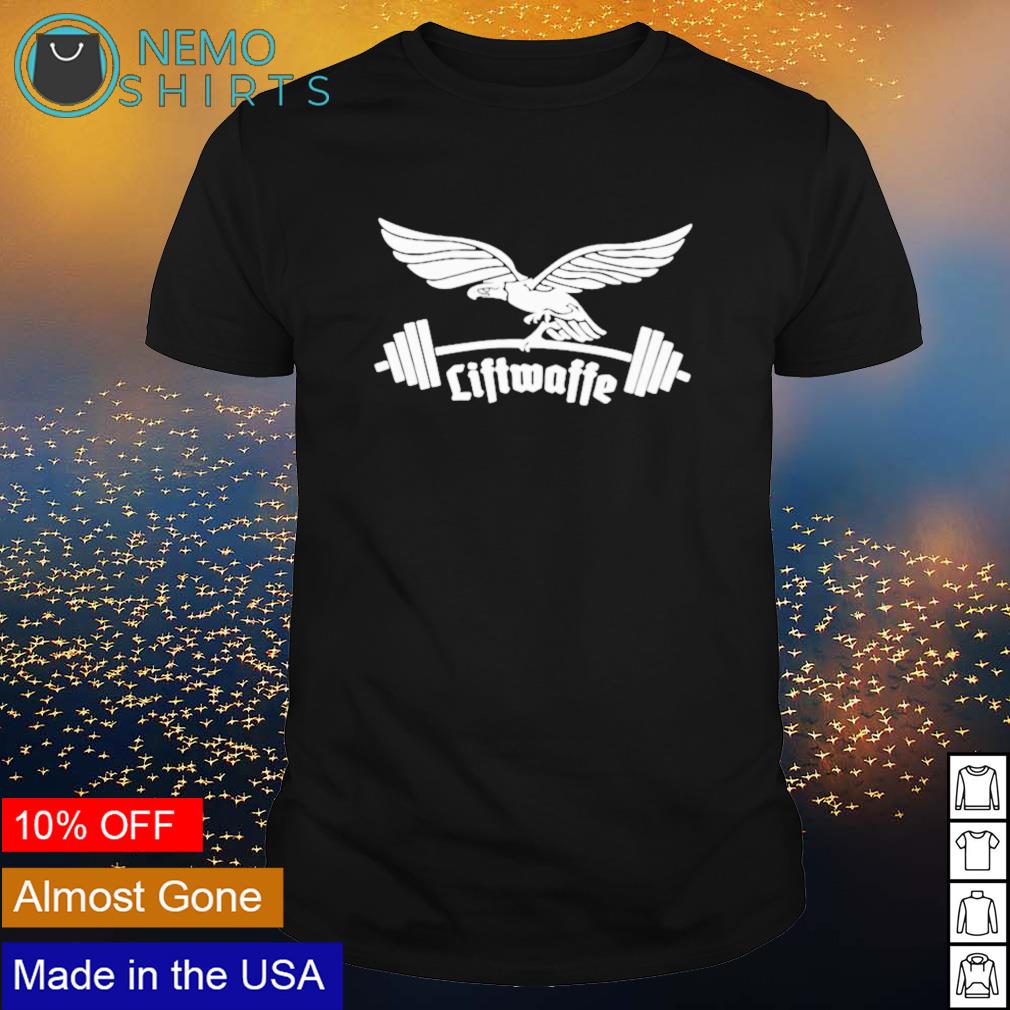 Liftwaffe eagle weightlifting - Adult & Kids T-Shirts, Sweatshirts & Hoodies apparel design preview 1