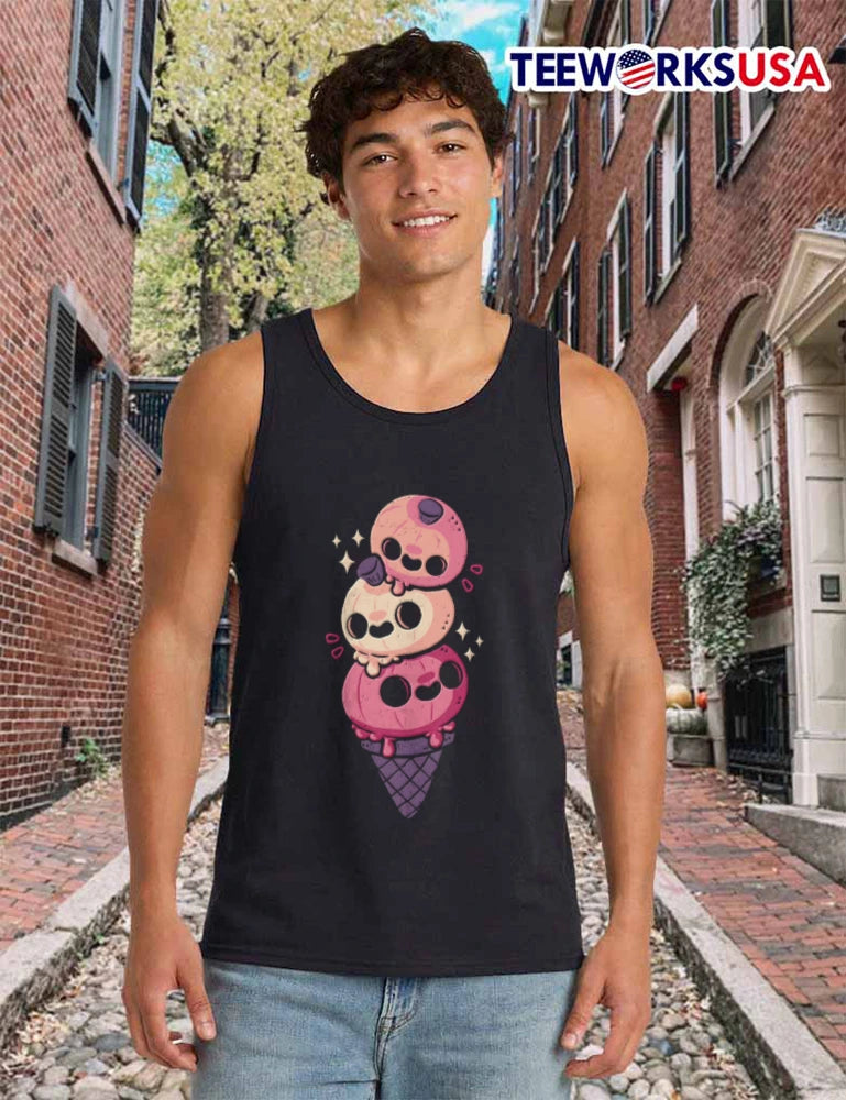 Halloween Pumpkins Ice Cream - Adult & Kids T-Shirts, Sweatshirts & Hoodies apparel design preview 6