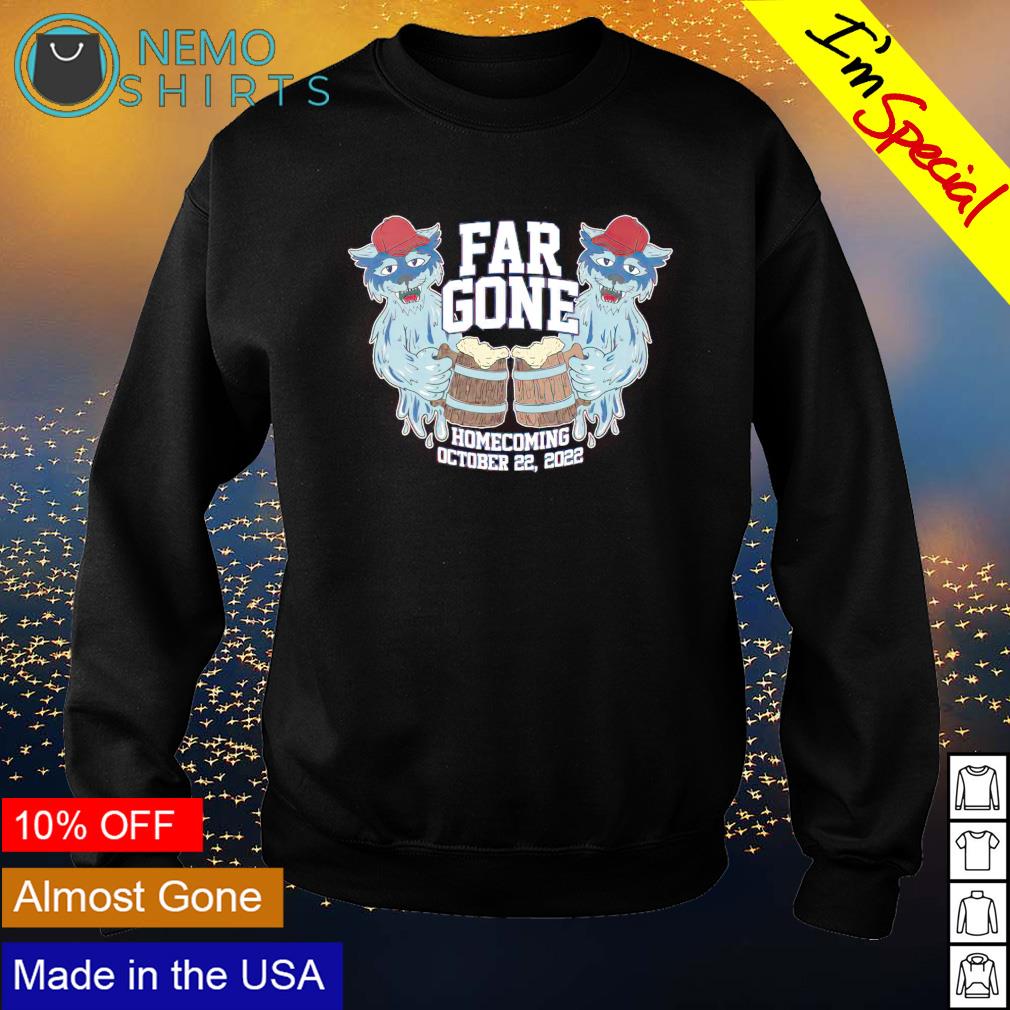 Stony Brook Seawolves far gone homecoming - Adult & Kids T-Shirts, Sweatshirts & Hoodies apparel design preview 4