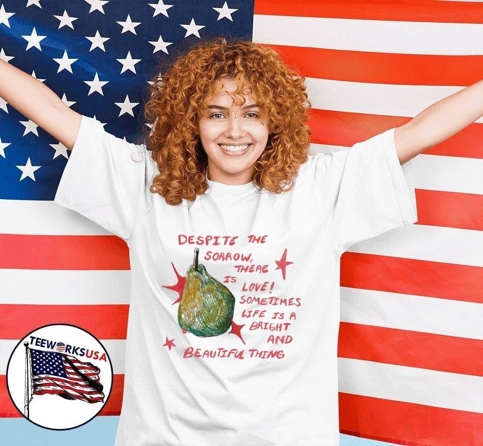 Despite the sorrow there is love sometimes life a - Adult & Kids T-Shirts, Sweatshirts & Hoodies apparel design preview 7