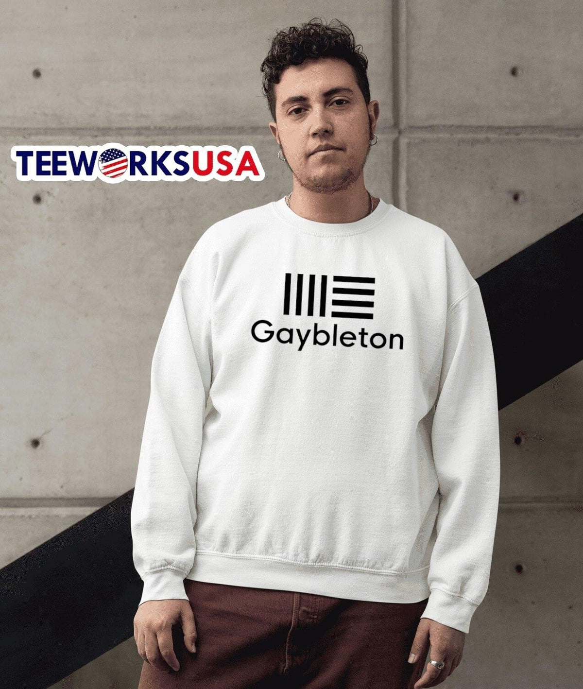 Lupa Typebeating Gaybleton - Adult & Kids T-Shirts, Sweatshirts & Hoodies apparel design preview 3