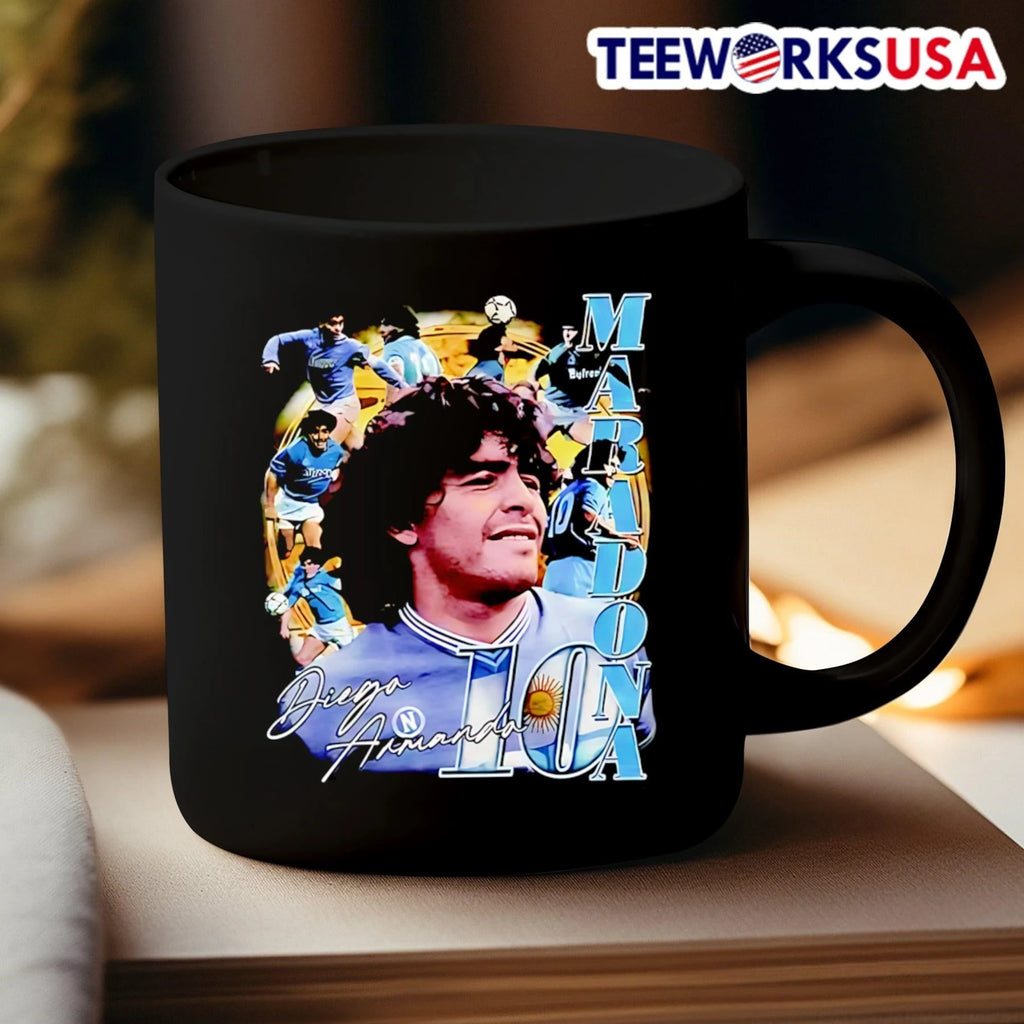 Diego Armando 10 Maradona - Adult & Kids T-Shirts, Sweatshirts & Hoodies apparel design preview 3