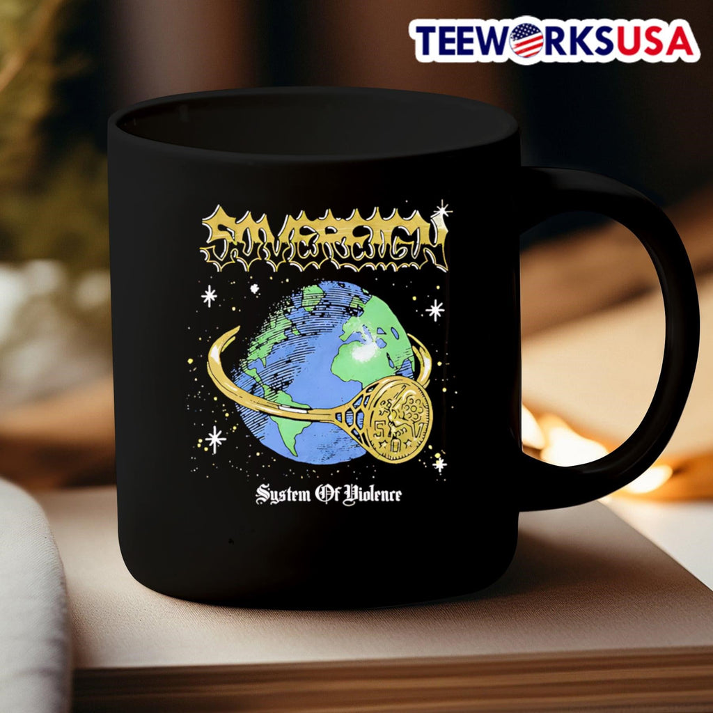Sovereign System Of Violence - Adult & Kids T-Shirts, Sweatshirts & Hoodies apparel design preview 3
