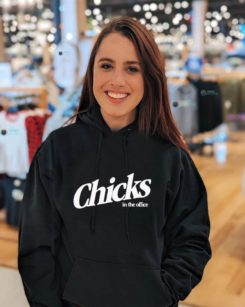 Chicks in the office - Adult & Kids T-Shirts, Sweatshirts & Hoodies apparel design preview 5