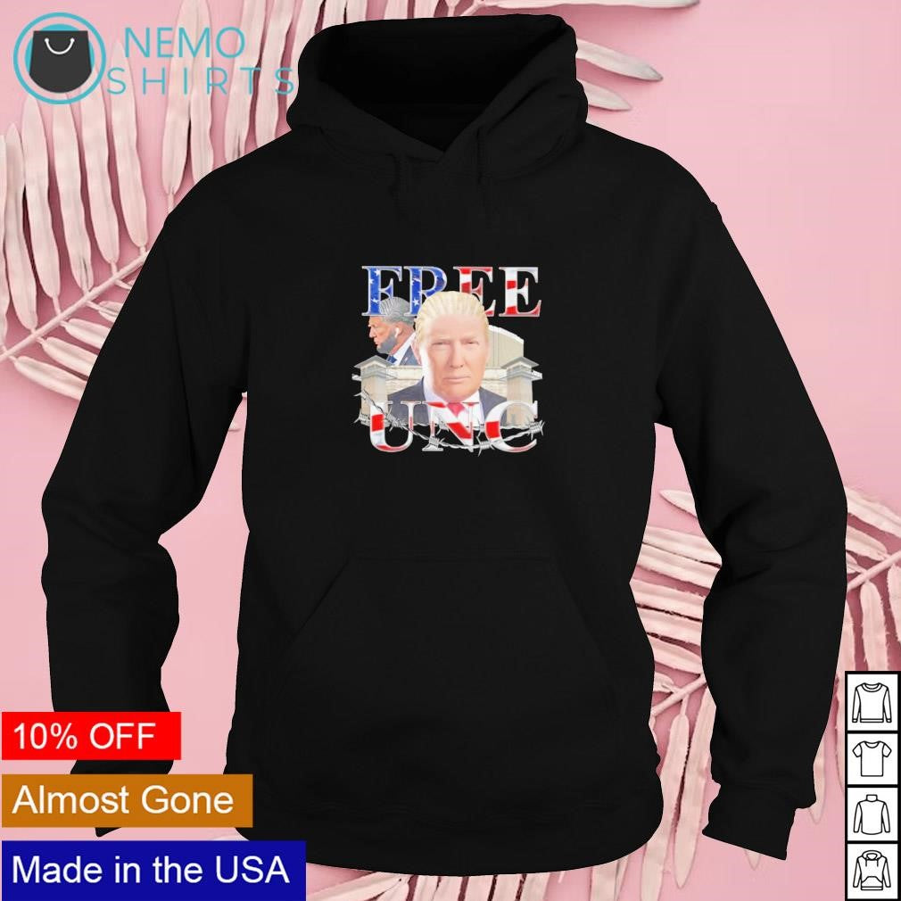 Trump free UNC - Adult & Kids T-Shirts, Sweatshirts & Hoodies apparel design preview 2