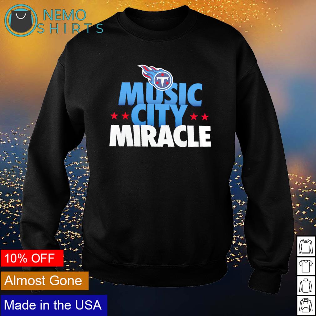 Tennessee Titans music city miracle - Adult & Kids T-Shirts, Sweatshirts & Hoodies apparel design preview 4