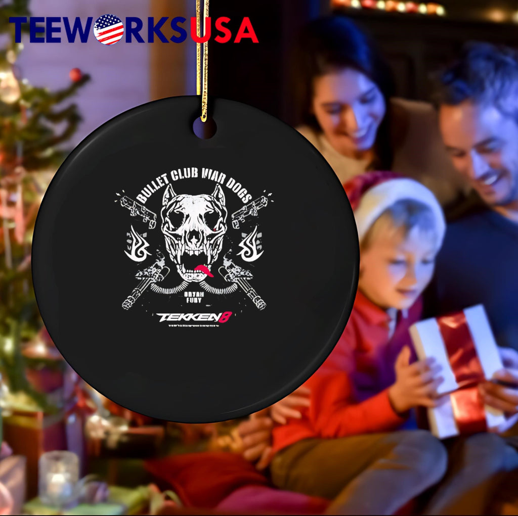 Bullet Club War Dogs X Tekken 8 David Finlay Bryan - Adult & Kids T-Shirts, Sweatshirts & Hoodies apparel design preview 4