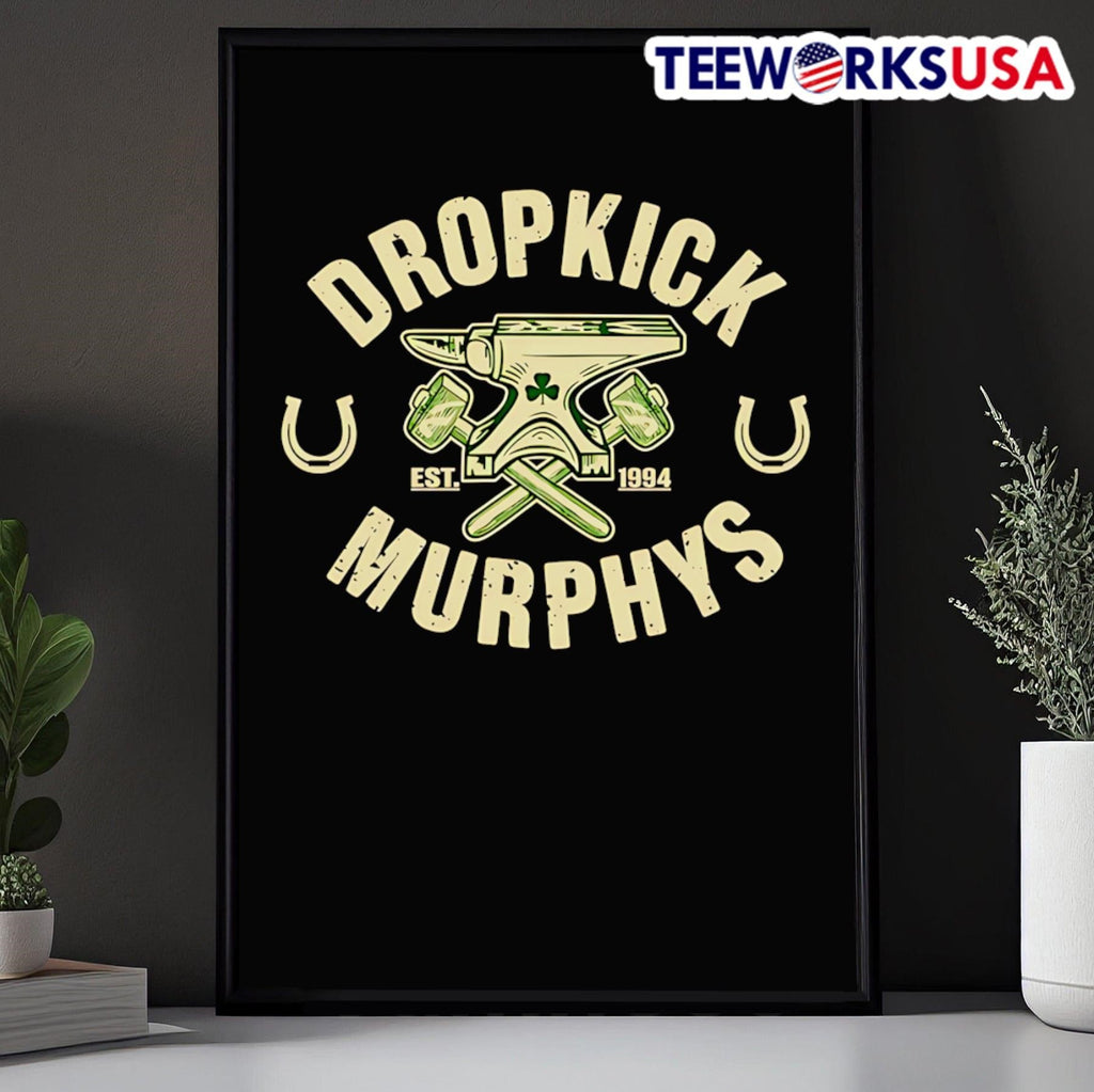 Dropkick Murphys Anvil Boston Celebration 2025 St. - Adult & Kids T-Shirts, Sweatshirts & Hoodies apparel design preview 5