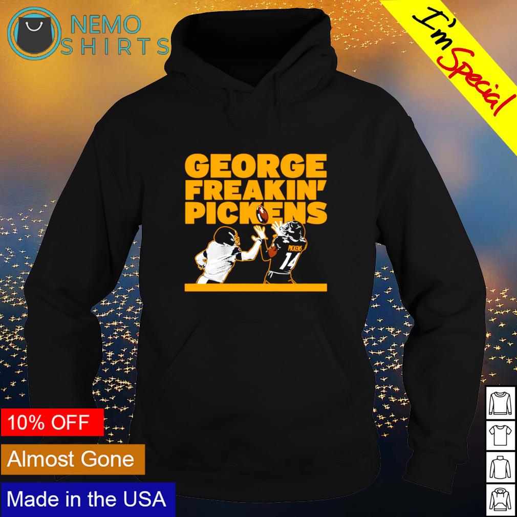 George Pickens Pittsburgh Steelers Freakin' - Adult & Kids T-Shirts, Sweatshirts & Hoodies apparel design preview 2
