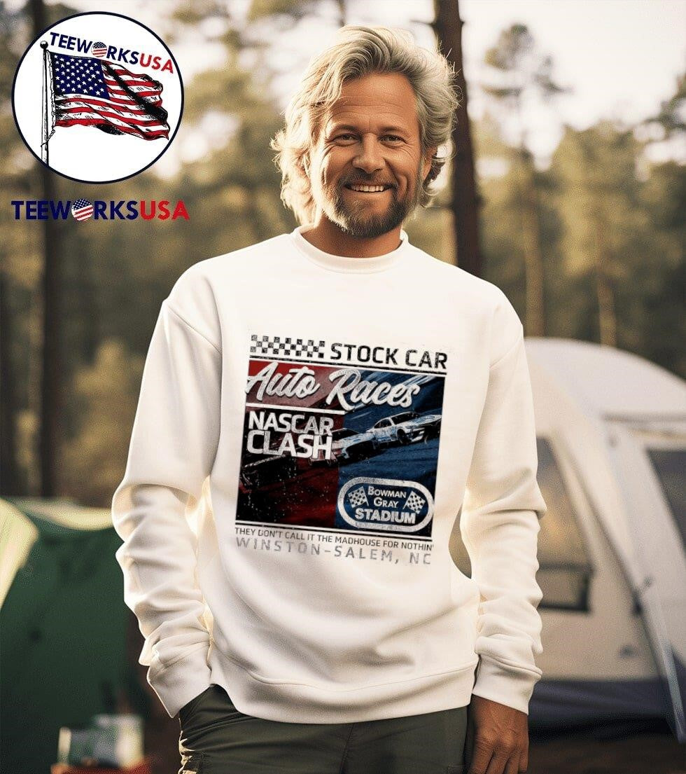 Stock car auto races Nascar Clash they don't call it - Adult & Kids T-Shirts, Sweatshirts & Hoodies apparel design preview 3