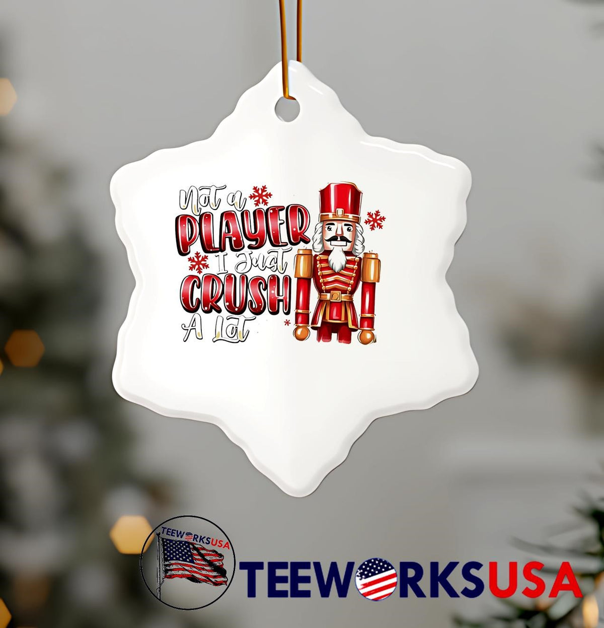 Not A Player I Just Crush Lot Christmas 2024 - Adult & Kids T-Shirts, Sweatshirts & Hoodies apparel design preview 7