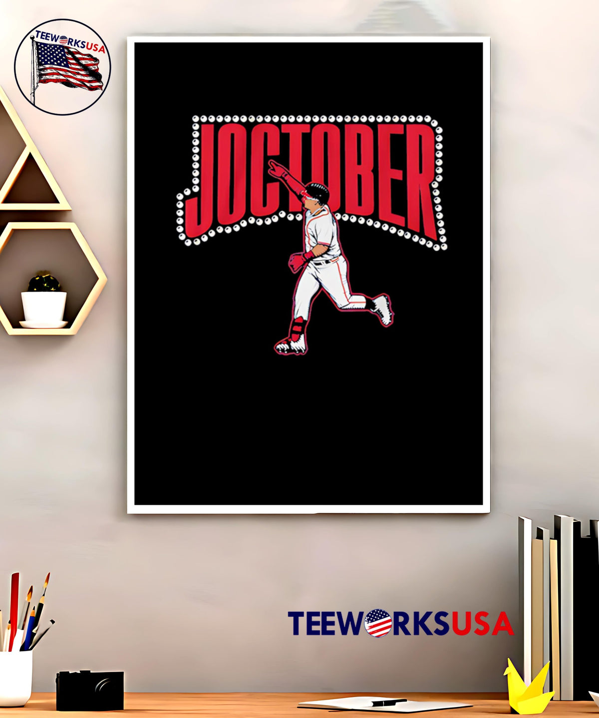 Joc Pederson Joctober - Adult & Kids T-Shirts, Sweatshirts & Hoodies apparel design preview 5