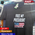 Free my president Trump - Adult & Kids T-Shirts, Sweatshirts & Hoodies apparel design preview 1