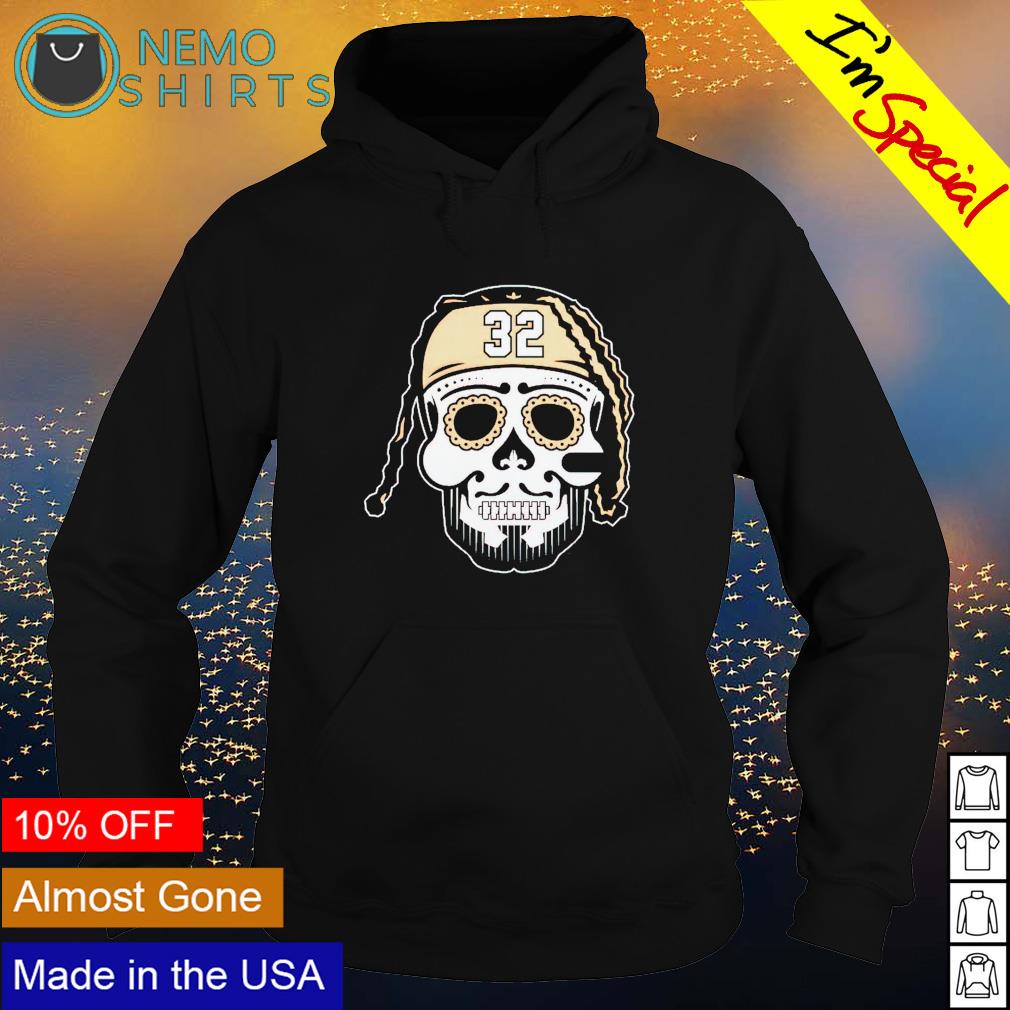 Tyrann Mathieu sugar skull - Adult & Kids T-Shirts, Sweatshirts & Hoodies apparel design preview 2