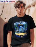 Lowrider Magazine LA Gold Impala Convertible Dodger - Adult & Kids T-Shirts, Sweatshirts & Hoodies apparel design preview 1
